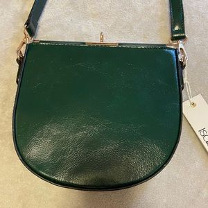 Isabelle Faux Leather Crossbody Bag!!